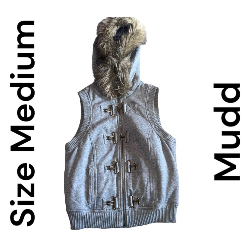 Mudd kids’ hooded vest - medium